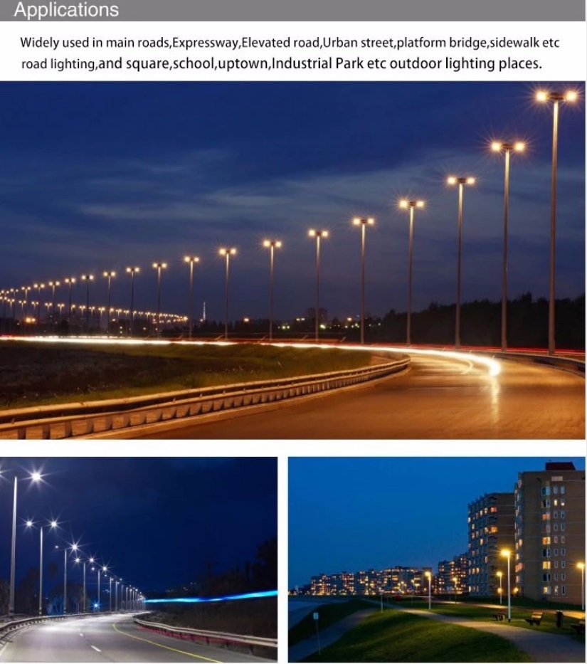 Waterproof 5 year warranty ultra efficiency LED street light Hairolux